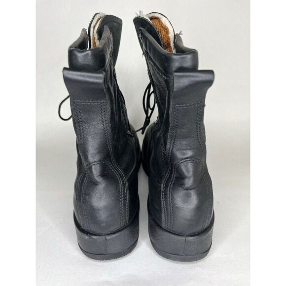 Belleville 880ST Men's 8" Leather WP Steel Safety Toe Army Boots Black Size 9 R - Picture 8 of 13